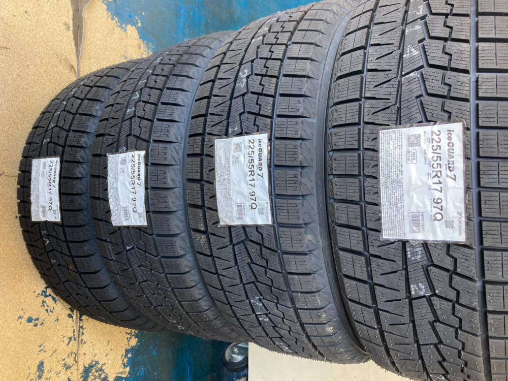 2021年製 225/55R17 ヨコハマ アイスガード7 4本 その2 オンライン